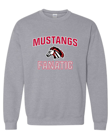 Creekview Mustangs Fanatic Men's Sweatshirt