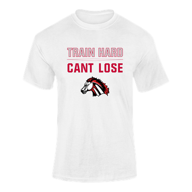 Creekview Mustangs Train Hard, Can't Lose Men's Premium SS T-Shirt
