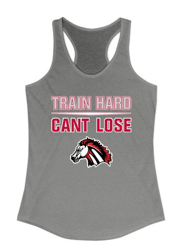 Creekview Mustangs Train Hard, Can't Lose Women's Tank Top
