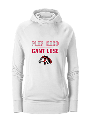 Creekview Mustangs Play Hard, Can't Lose Women's Hoodie