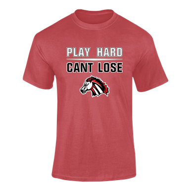 Creekview Mustangs Play Hard, Can't Lose Men's Premium SS T-Shirt