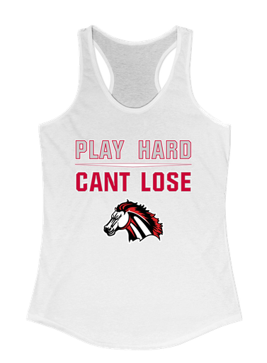 Creekview Mustangs Play Hard, Can't Lose Women's Tank Top
