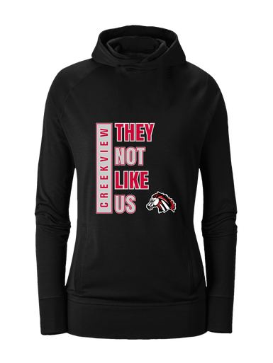 Creekview Mustangs They Not Like Us #1 Women's Hoodie