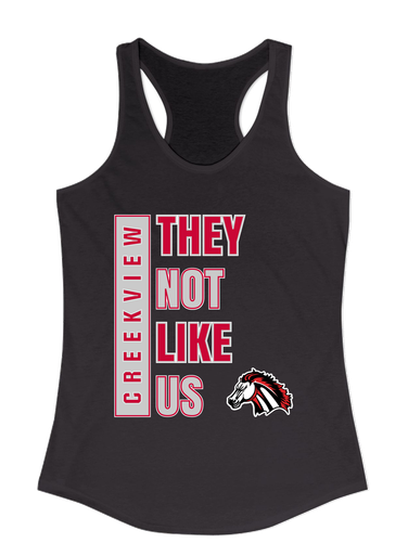 Creekview Mustangs They Not Like Us #1 Women's Tank Top
