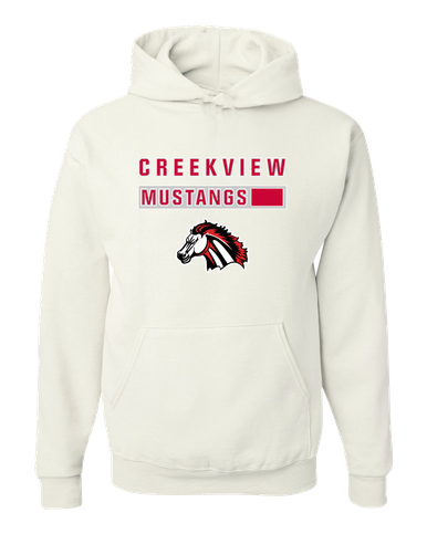 Creekview Mustangs Mascot #7 Men's Premium Hoodie