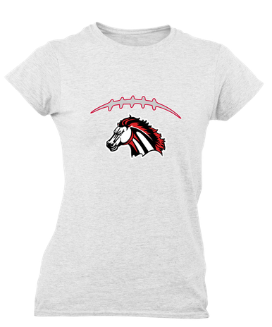 Creekview Mustangs Football #2 Women's SS T-Shirt