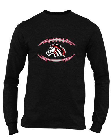Creekview Mustangs Football #3 Men's Premium LS T-Shirt