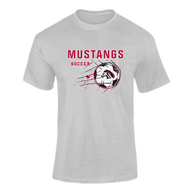 Creekview Mustangs Soccer #2 Men's SS T-Shirt