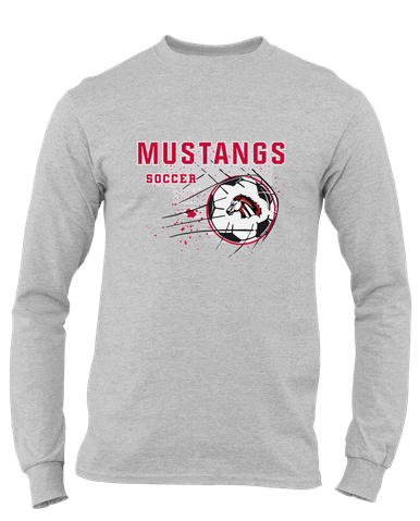 Creekview Mustangs Soccer #2 Men's Premium LS T-Shirt