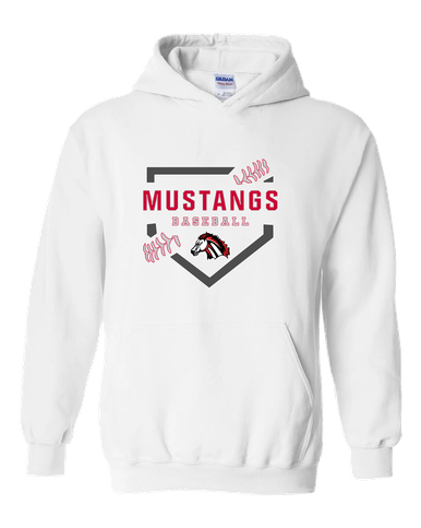 Creekview Mustangs Baseball #2 Men's Hoodie
