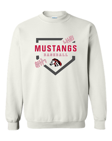 Creekview Mustangs Baseball #2 Men's Sweatshirt
