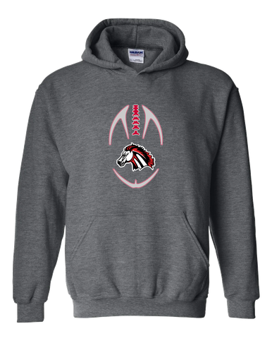 Creekview Mustangs Football #4 Men's Hoodie