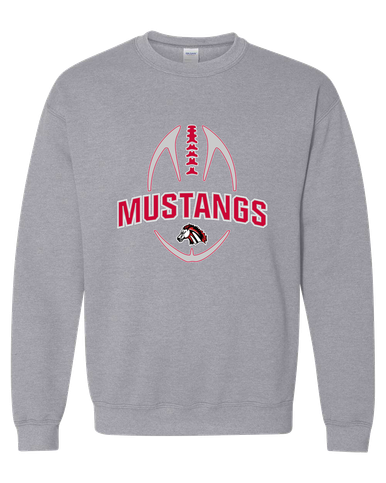 Creekview Mustangs Football #5 Men's Sweatshirt