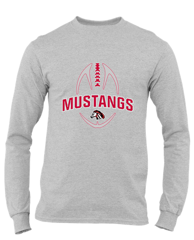 Creekview Mustangs Football #5 Men's Premium LS T-Shirt