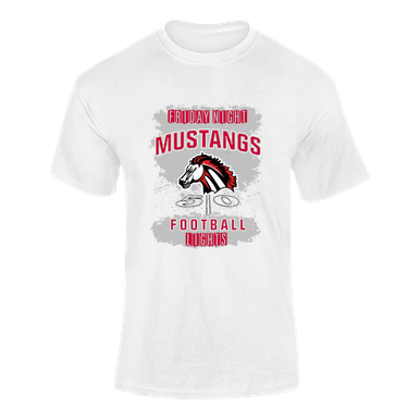 Creekview Mustangs Football #6 Men's SS T-Shirt