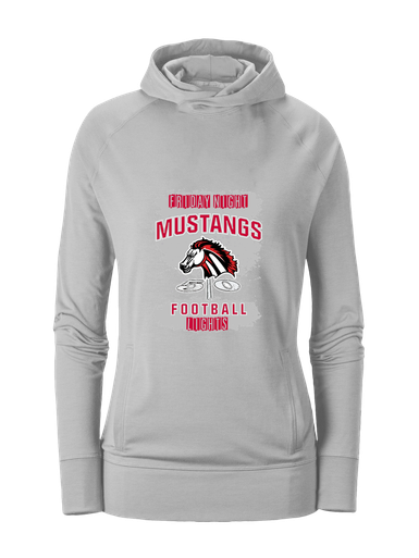 Creekview Mustangs Football #6 Women's Hoodie