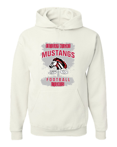 Creekview Mustangs Football #6 Men's Premium Hoodie