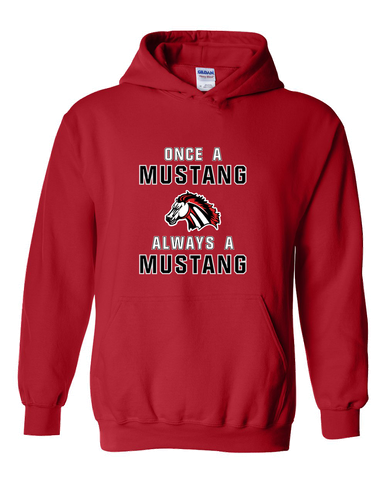 Creekview Mustangs Once A Men's Hoodie