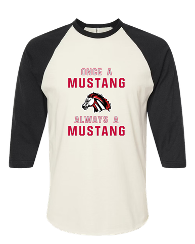 Creekview Mustangs Once A Women's Baseball T-Shirt