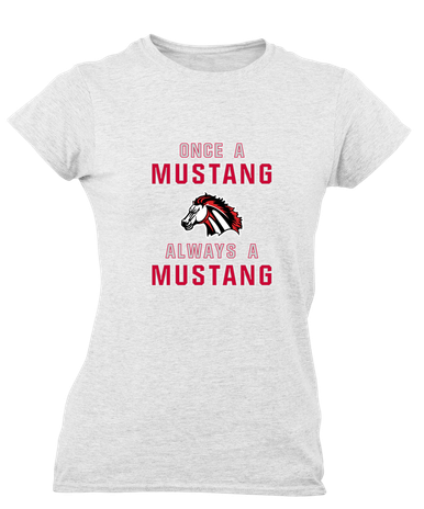 Creekview Mustangs Once A Women's Premium SS T-Shirt