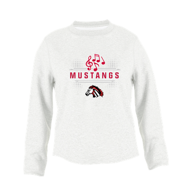 Creekview Mustangs Band # 3 Women's Sweatshirt