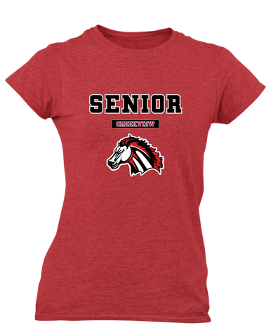 Creekview Mustangs Senior #2 Women's SS T-Shirt