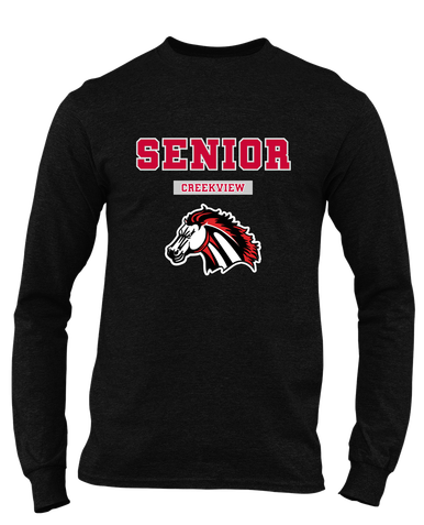 Creekview Mustangs Senior #2 Men's LS T-Shirt