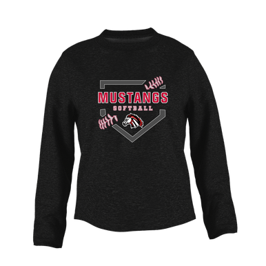 Creekview Mustangs Softball #2 Women's Sweatshirt
