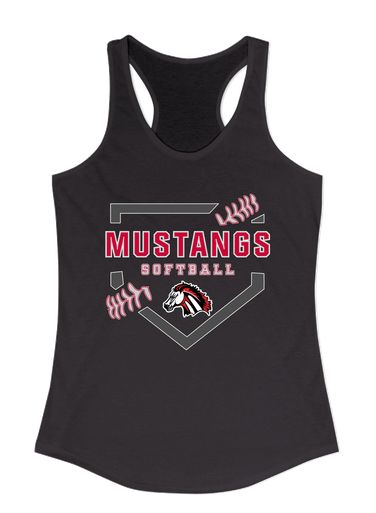 Creekview Mustangs Softball #2 Women's Tank Top