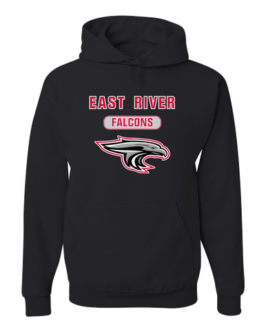 East River Falcons Mascot #3 Men's Premium Hoodie