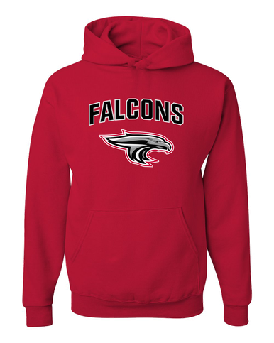 East River Falcons Mascot #6 Men's Premium Hoodie
