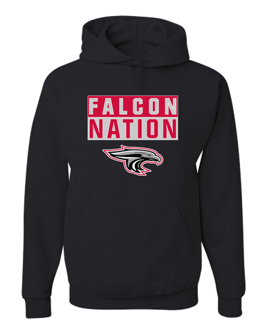 East River Falcons Nation #1 Men's Premium Hoodie