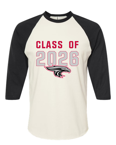 East River Falcons Class of 2026 Men's Baseball T-Shirt