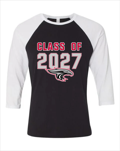 East River Falcons Class of 2027 Women's Baseball T-Shirt