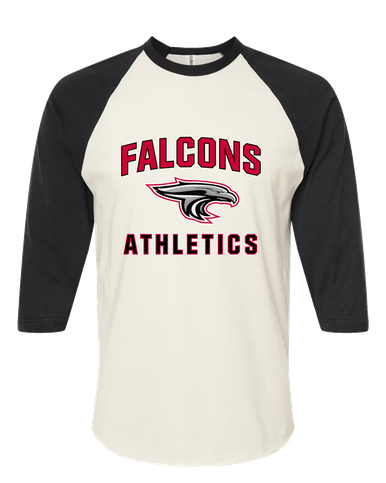 East River Falcons Athletics Men's Baseball T-Shirt