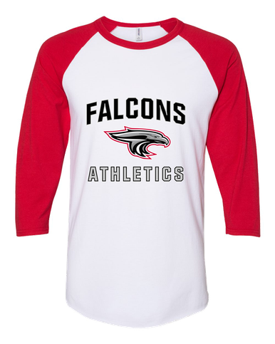 East River Falcons Athletics Women's Baseball T-Shirt