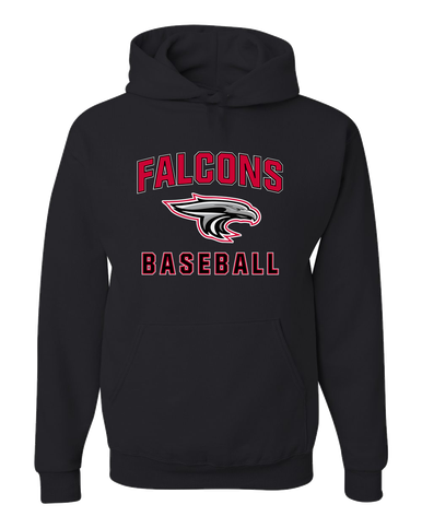 East River Falcons Baseball #1 Men's Premium Hoodie