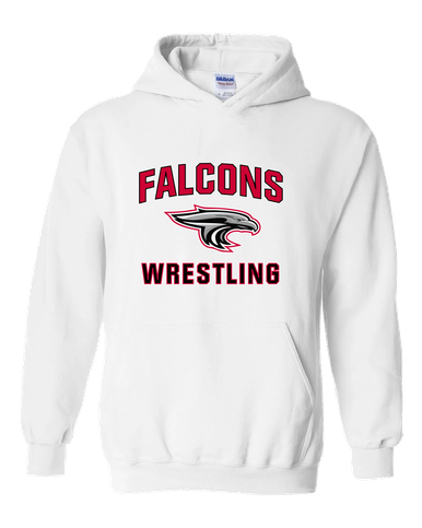 East River Falcons Wrestling Men's Hoodie