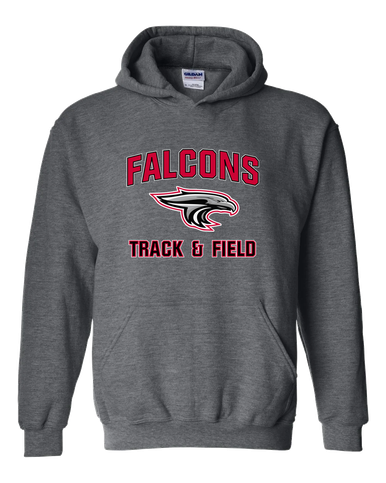 East River Falcons Track & Field Men's Hoodie