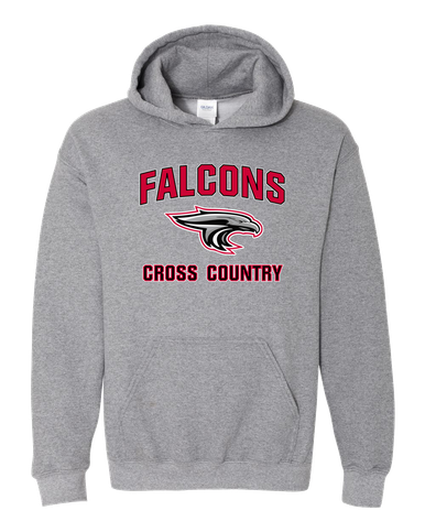 East River Falcons Cross Country Men's Hoodie