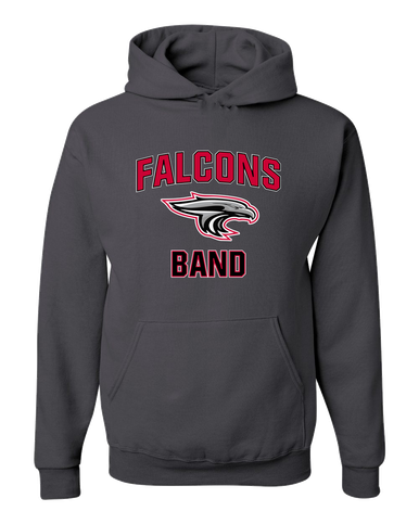 East River Falcons Band # 1 Men's Premium Hoodie