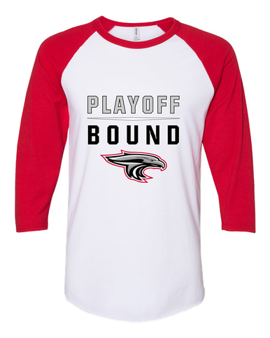 East River Falcons Playoff Bound Women's Baseball T-Shirt