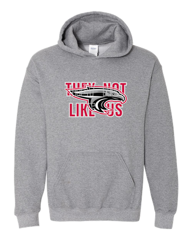 East River Falcons They Not Like Us #2 Men's Hoodie