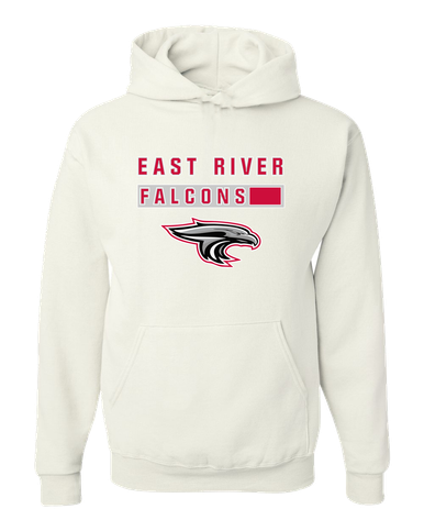 East River Falcons Mascot #7 Men's Premium Hoodie