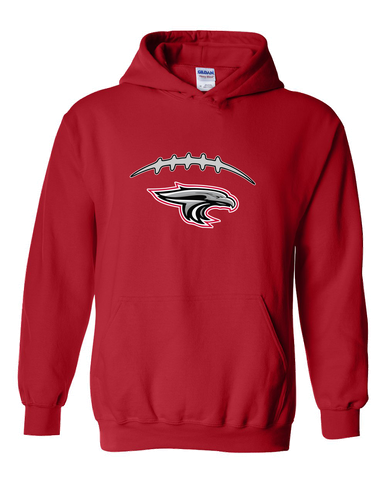 East River Falcons Football #2 Men's Hoodie