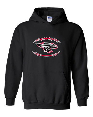 East River Falcons Football #3 Men's Hoodie