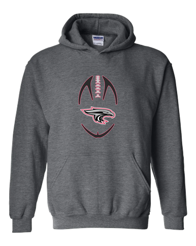 East River Falcons Football #4 Men's Hoodie
