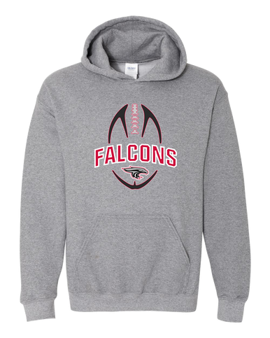 East River Falcons Football #5 Men's Hoodie