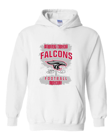 East River Falcons Football #6 Men's Hoodie