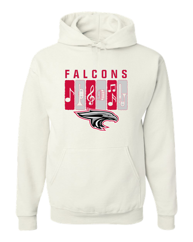 East River Falcons Band # 2 Men's Premium Hoodie